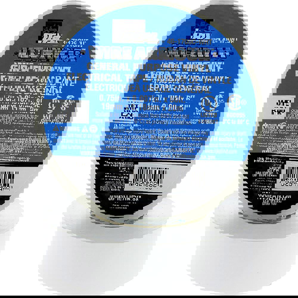 Vinyl Film Electrical Tape: 3/4